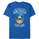 Men's Marvel Halloween My Captain America Costume T-Shirt