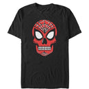 Men's Marvel Halloween Spider-Man Sugar Skull T-Shirt