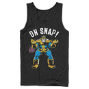 Men's Marvel Thanos Retro Oh Snap Tank Top