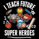 Men's Marvel Avengers Classic I Teach Super Heroes T-Shirt