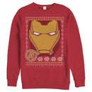 Men's Marvel Christmas Iron Man Pattern Sweatshirt