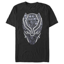 Men's Marvel Black Panther Icon Mask T-Shirt