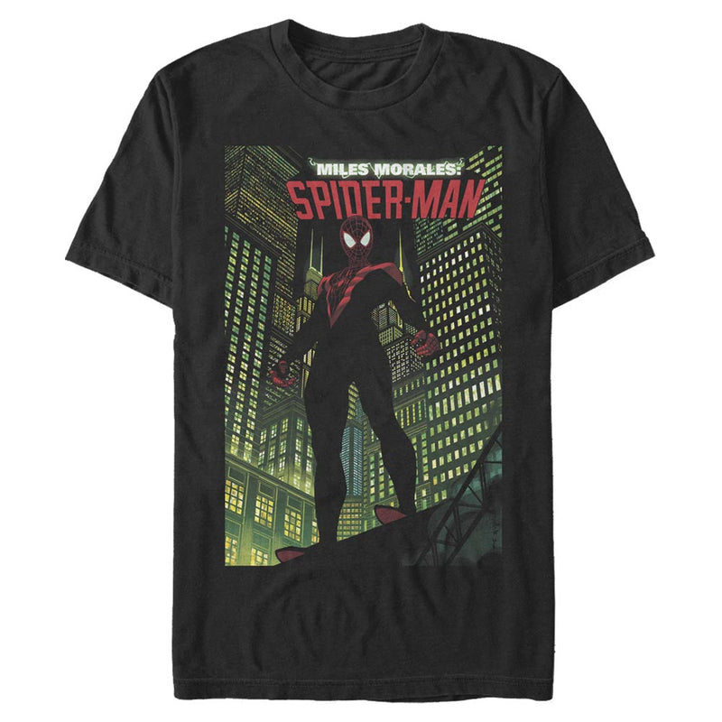 Men's Marvel Spider-Man Miles Morales City Guardian T-Shirt