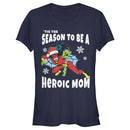 Junior's Marvel Christmas Spider-Woman Heroic Mom T-Shirt