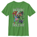 Boy's Marvel Heroic Holiday Avengers T-Shirt