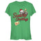 Junior's Marvel Christmas Rocket & Groot Aunt Greetings T-Shirt