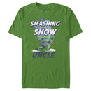 Men's Marvel Hulk Uncle Smashing Snow T-Shirt