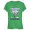 Junior's Marvel Christmas Hulk Grandma Snow T-Shirt