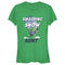 Junior's Marvel Christmas Hulk Aunt Snow T-Shirt