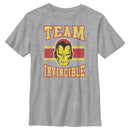 Boy's Marvel Iron Man Team Invincilbe T-Shirt