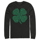 Men's Marvel St. Patrick's Day Hero Icon Clover Long Sleeve Shirt