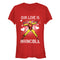 Junior's Marvel Valentine Iron Man Invincible Love T-Shirt