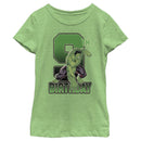 Girl's Marvel Hulk Smash 9th Birthday T-Shirt