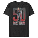 Men's Marvel Black Widow 50th Birthday T-Shirt