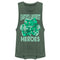 Junior's Marvel St. Patrick's Day Earth's Luckiest Heroes Festival Muscle Tee