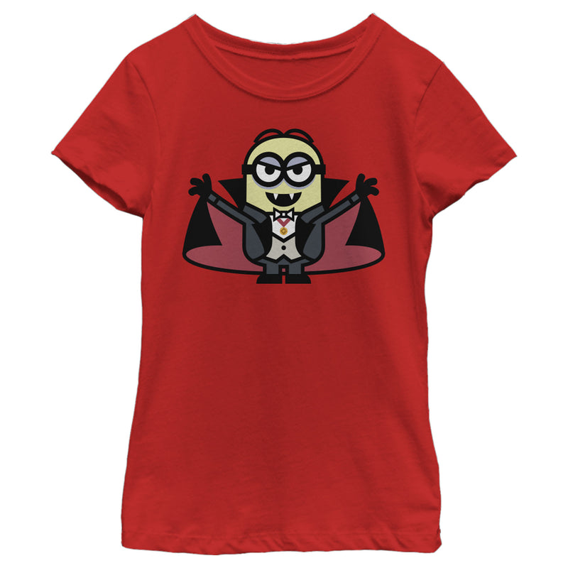 Girl's Despicable Me Minions Dracula T-Shirt