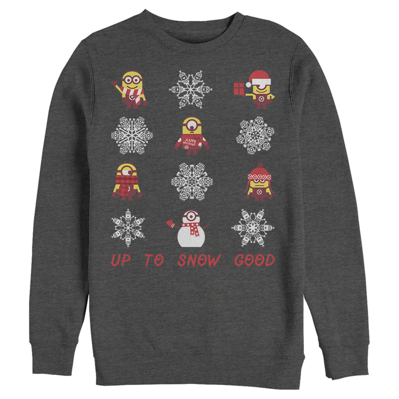 Men's Despicable Me Christmas Up to Snow Good Sweatshirt