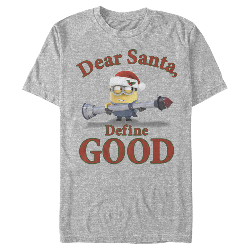 Men's Despicable Me Christmas Minions Dear Santa T-Shirt