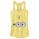 Junior's Despicable Me Minions Kevin Big Face Racerback Tank Top