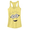 Junior's Despicable Me Minions Phil Big Face Racerback Tank Top