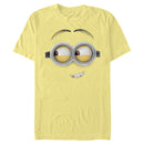 Men's Despicable Me Minions Dave Side Smile Big Face T-Shirt