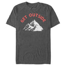 Men's Lost Gods Get Outside Motto T-Shirt