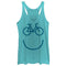 Women's CHIN UP Bike Smile Racerback Tank Top