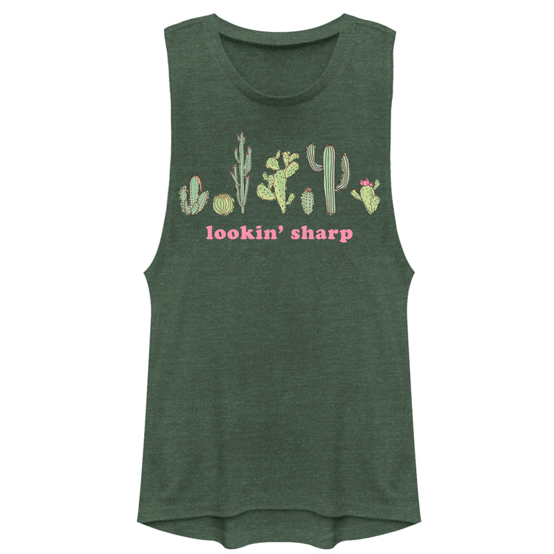 Junior's CHIN UP Looking Sharp Cactus Festival Muscle Tee