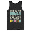 Men's Lost Gods Unicorn in Human Costume Tank Top