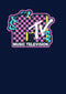 Boy's MTV Checker Dragon Logo T-Shirt