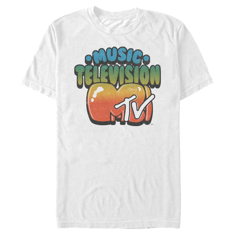 Men's MTV Bubble Gum Logo T-Shirt