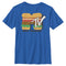 Boy's MTV Burger Cross Section Logo T-Shirt