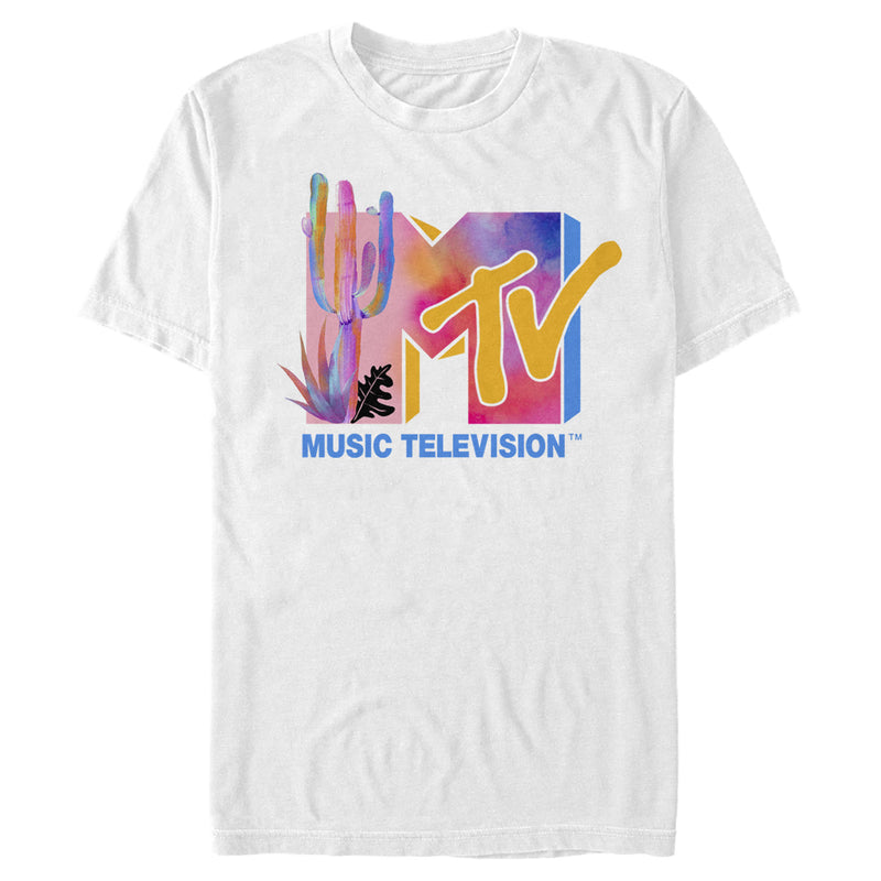 Men's MTV Cactus and Aloe Logo T-Shirt