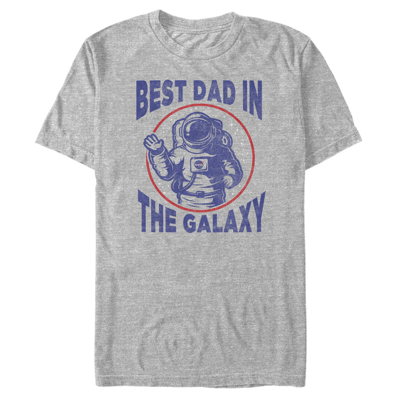 Men's NASA Astronaut Best Dad In the Galaxy T-Shirt