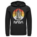 Men's NASA Sunset Retro Launch Pull Over Hoodie