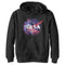 Boy's NASA Mix Galaxy Style Logo Pull Over Hoodie