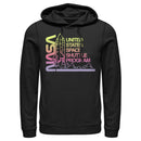 Men's NASA Ombre Sunset Shuttle Program Pull Over Hoodie