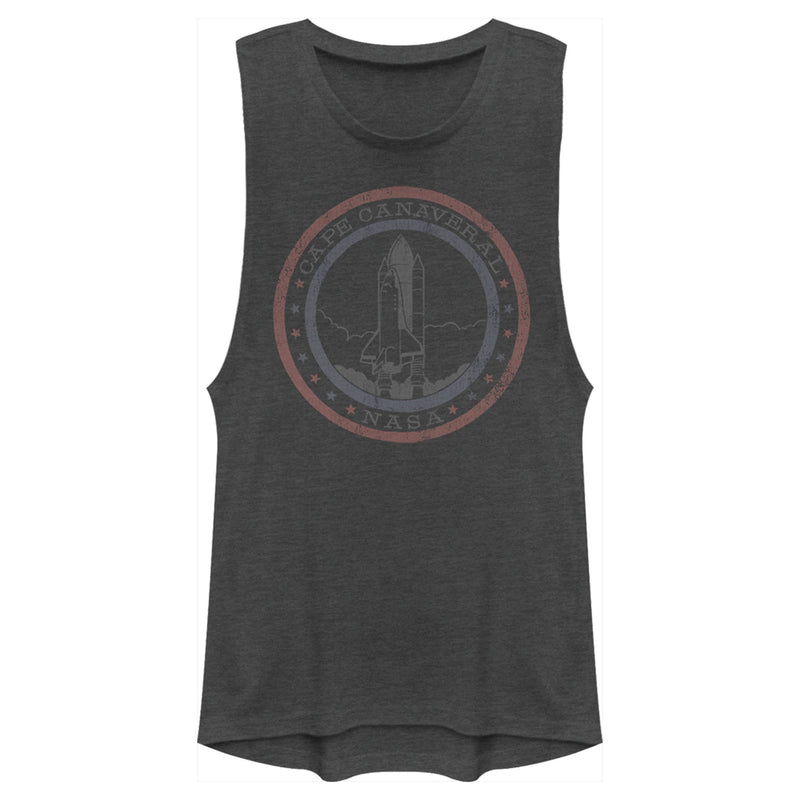 Junior's NASA Cape Canaveral Lift Off And Festival Muscle Tee