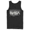 Men's NASA Space Shuttle Blast Off Text Over Lay Tank Top