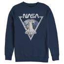 Men's NASA Triangle Earth Logo Shuttle Flight Sweatshirt