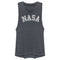 Junior's NASA Curved 3D Bold Logo Festival Muscle Tee