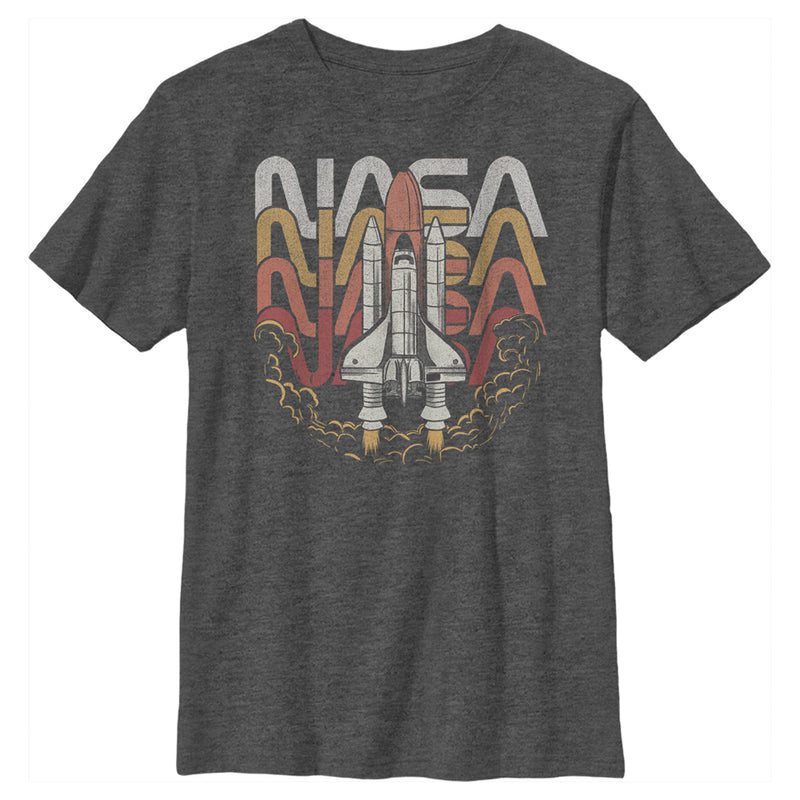 Boy's NASA Rocket Launch Repeat T-Shirt
