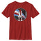 Boy's NASA Circle Rainbow Shuttle Logo T-Shirt