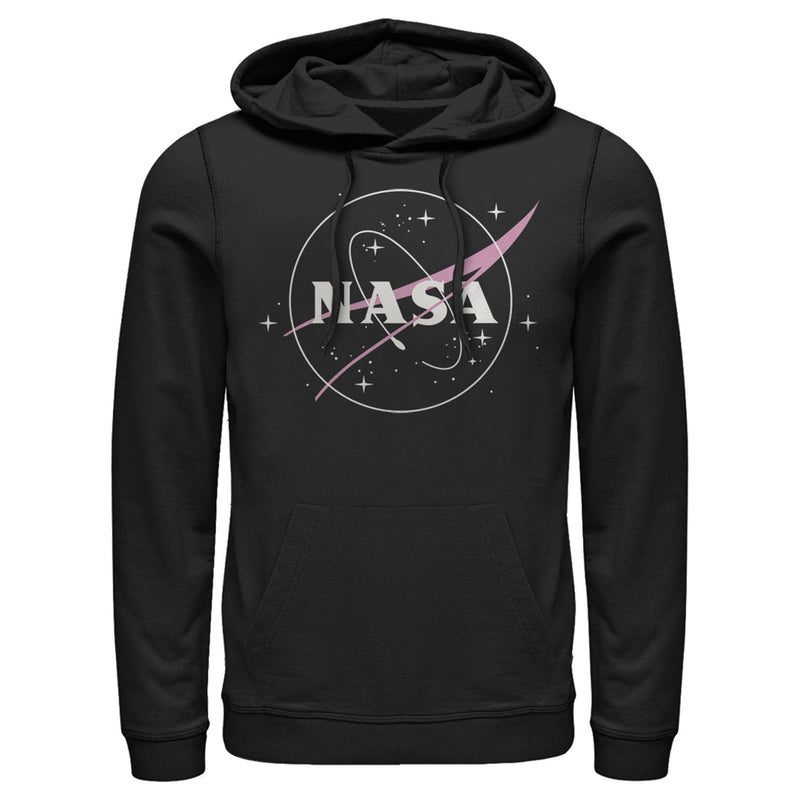 Men's NASA Simple Logo Pull Over Hoodie