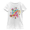 Girl's Jojo Siwa Peace Love Music Rainbow T-Shirt