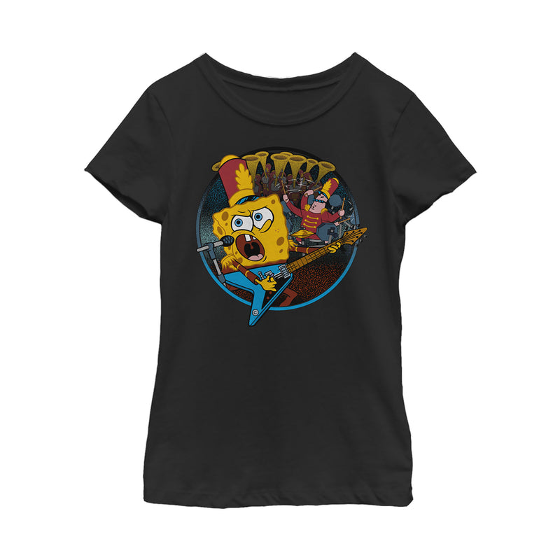 Girl's SpongeBob SquarePants Bank Geek Practice T-Shirt