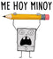 Men's SpongeBob SquarePants DoodleBob Me Hoy Minoy T-Shirt