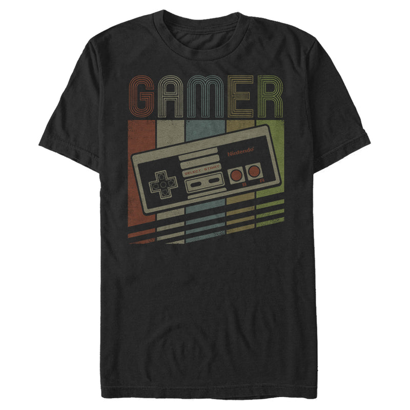 Men's Nintendo Retro NES Gamer Controller T-Shirt