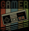 Men's Nintendo Retro NES Gamer Controller Pull Over Hoodie
