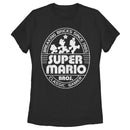 Women's Nintendo Super Mario Brick Break 85 Classic Gamer T-Shirt